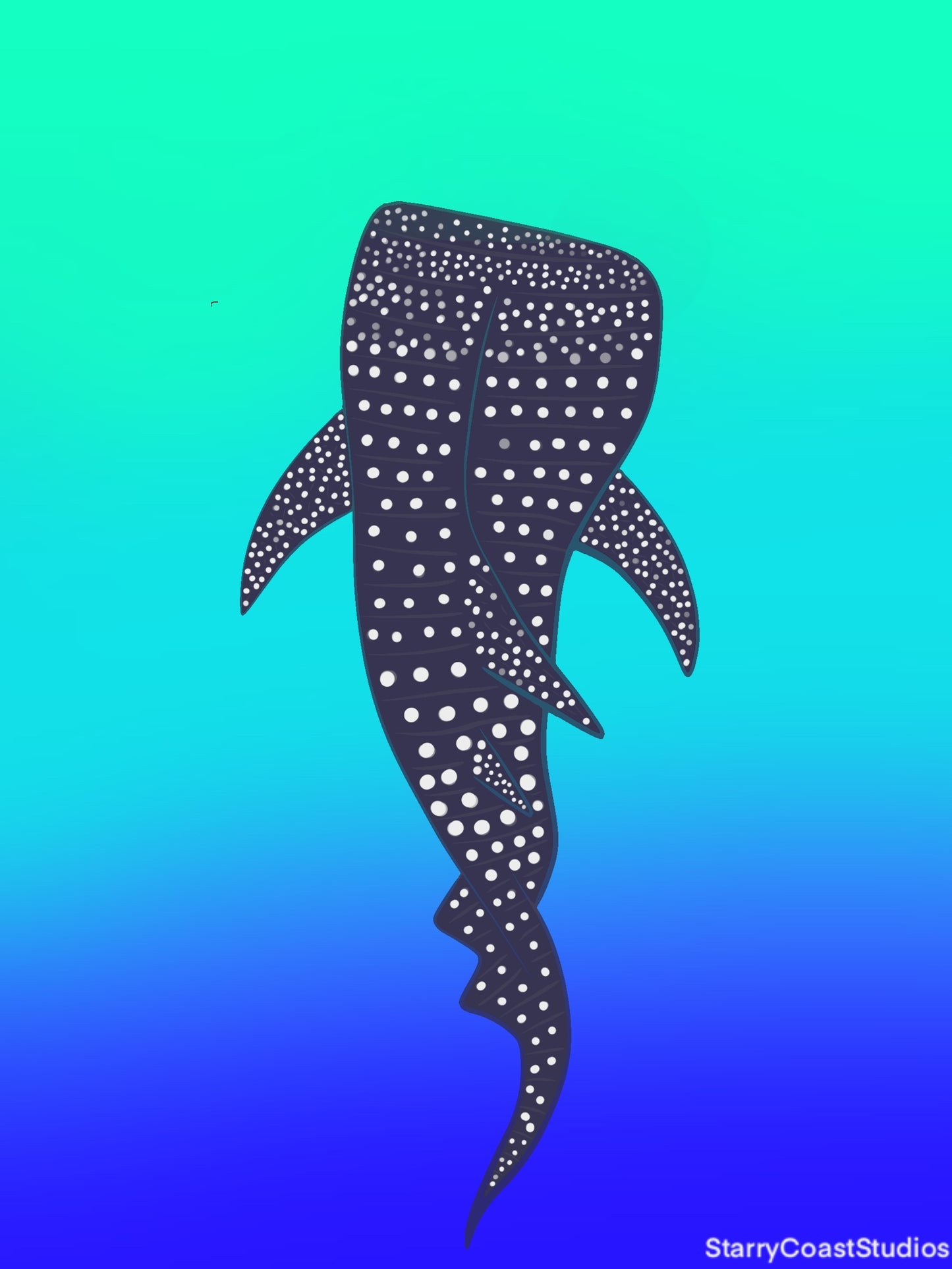 Whale Shark Print