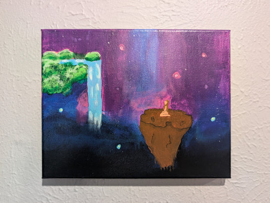 Praying (varnished) 8x10 Inch Original